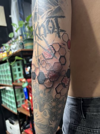 人物纹身 乐队鼓手-缩略图